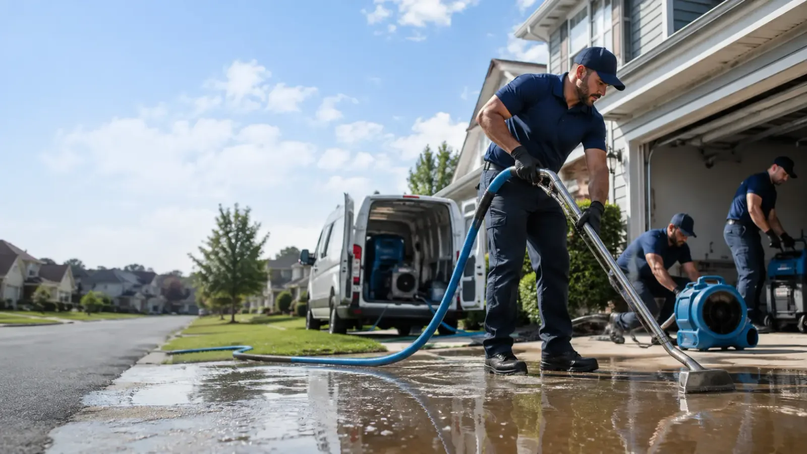 Flood Damage Restoration in Franklin Furnace, OH